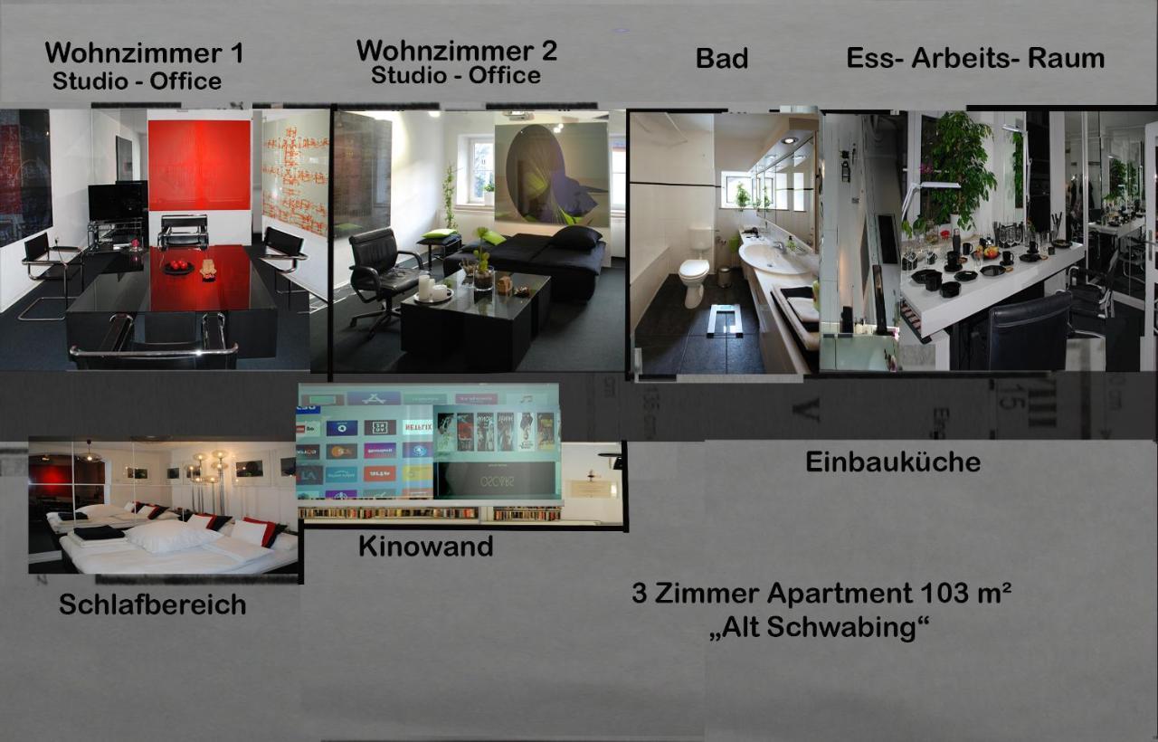 Artist Residence Schwabing München Kültér fotó